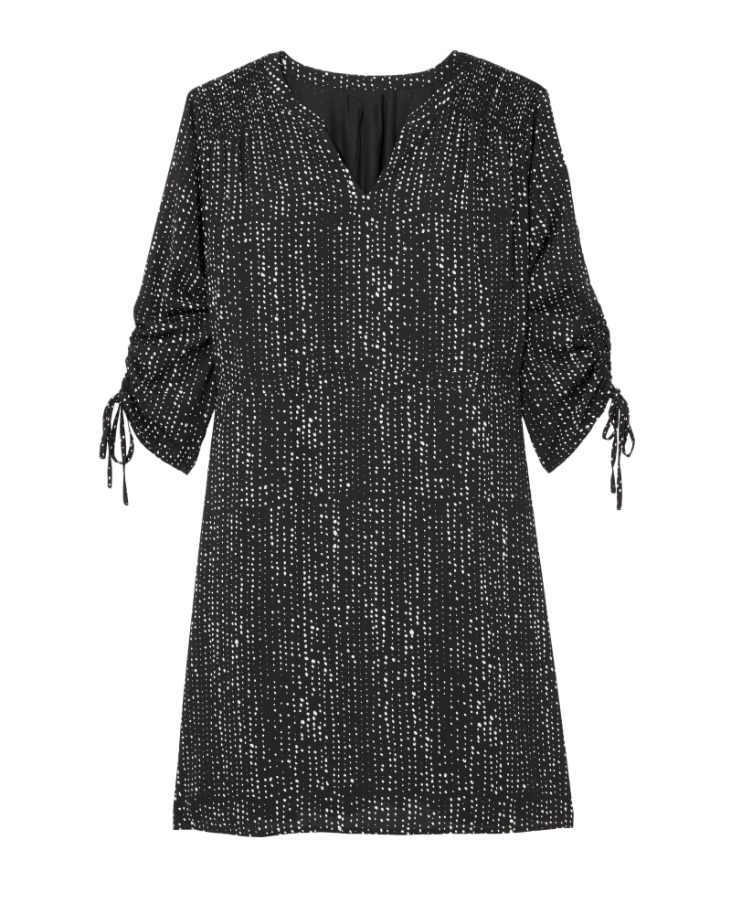 Front of plus size Keene Ruched Sleeve Dress  by Molly&Isadora | Dia&Co | dia_product_style_image_id:121437